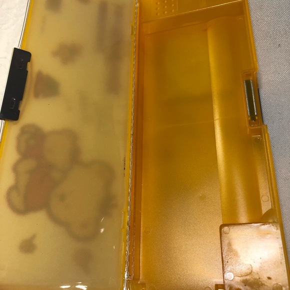 Stationary Pencil box with built in sharpener hard case bears - Picture 8 of 13